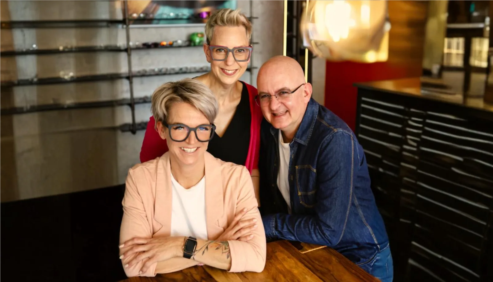 Das Team von die sichtbar im Geschäft in Koblenz